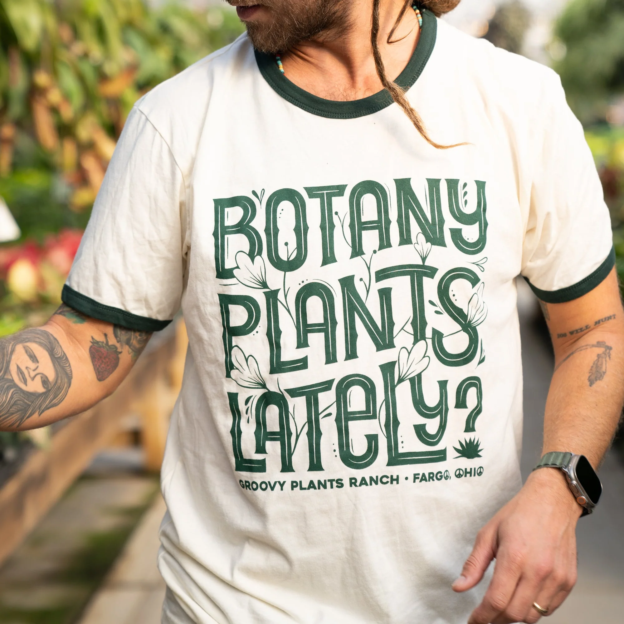 Groovy T-Shirt | Botany Plants Lately? - Image 3