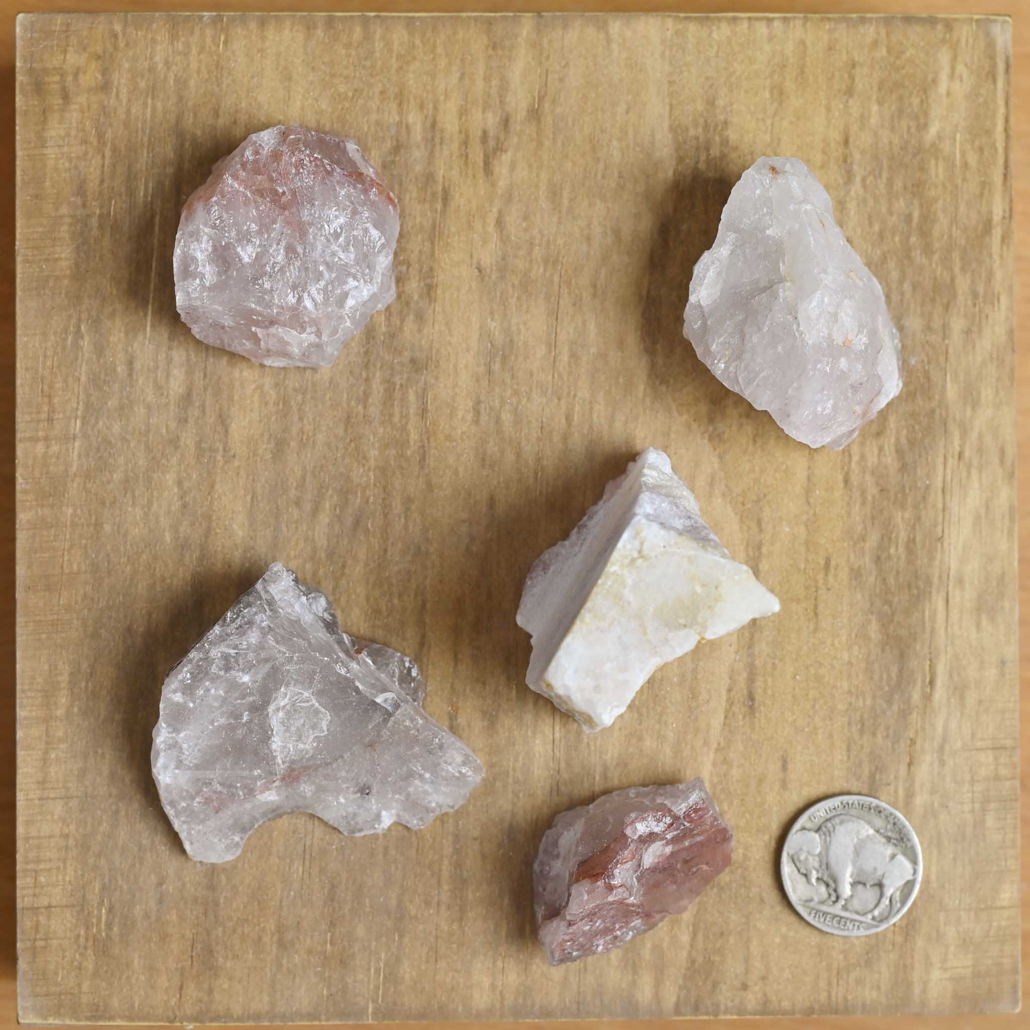 Rough Fire Quartz (1 Stone)