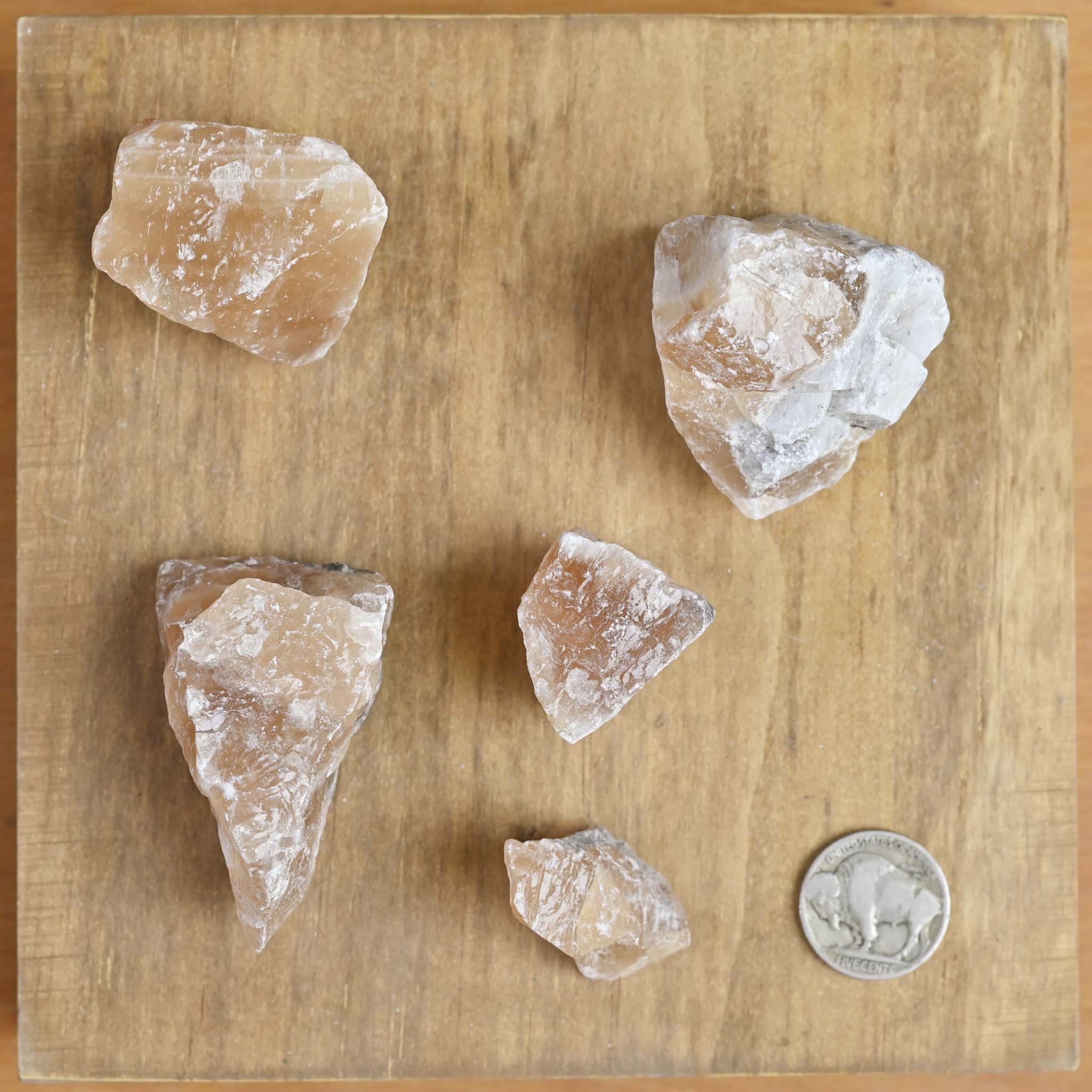 Rough Honey Calcite (1 Stone)