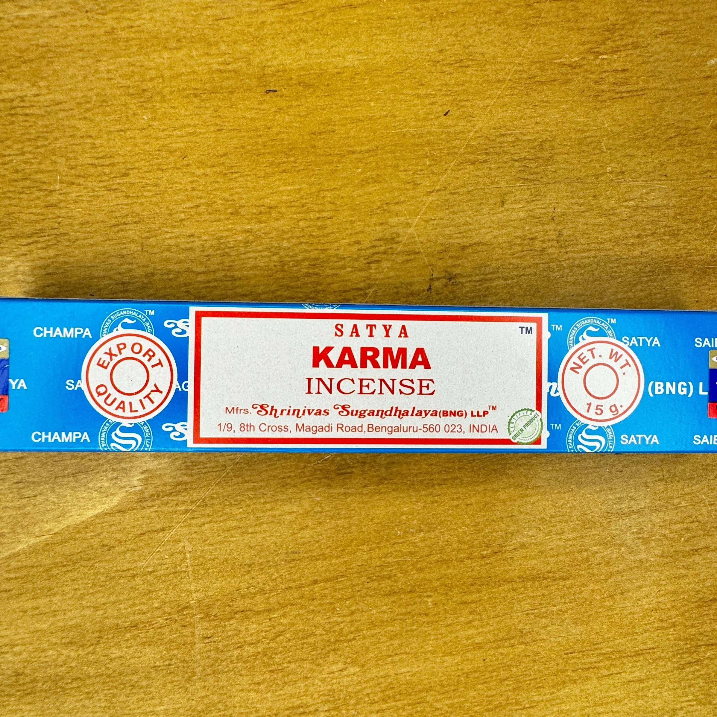 Satya Incense Sticks | Karma