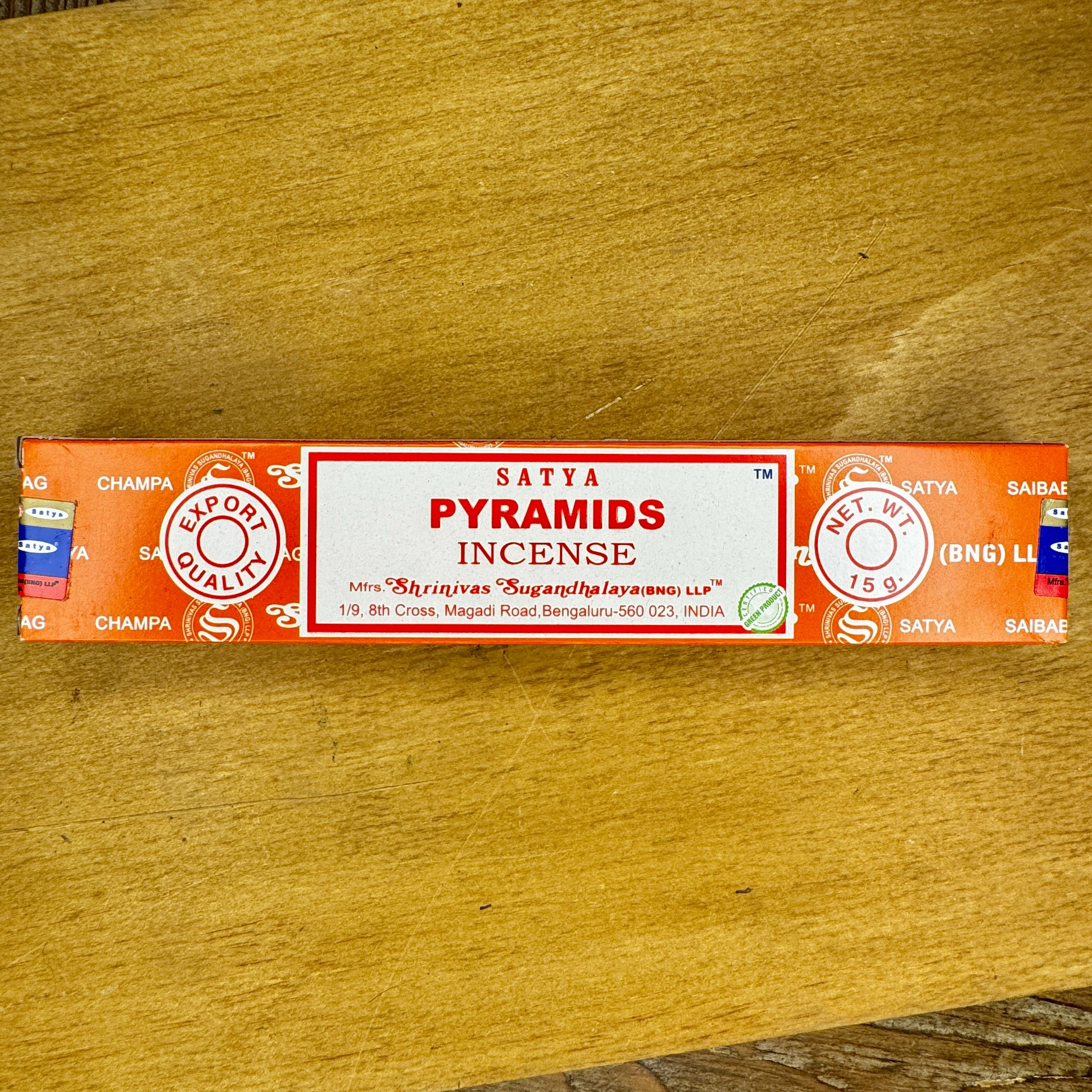 Satya Incense Sticks | Pyramids