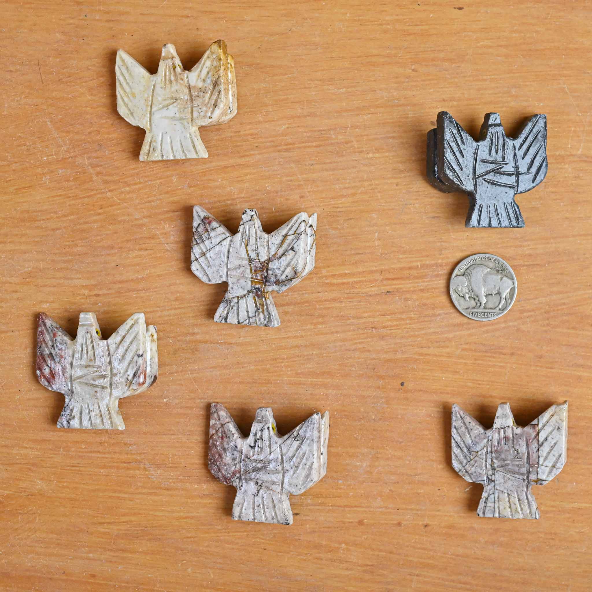 Soapstone Animal | Flying Eagle (1 Stone)