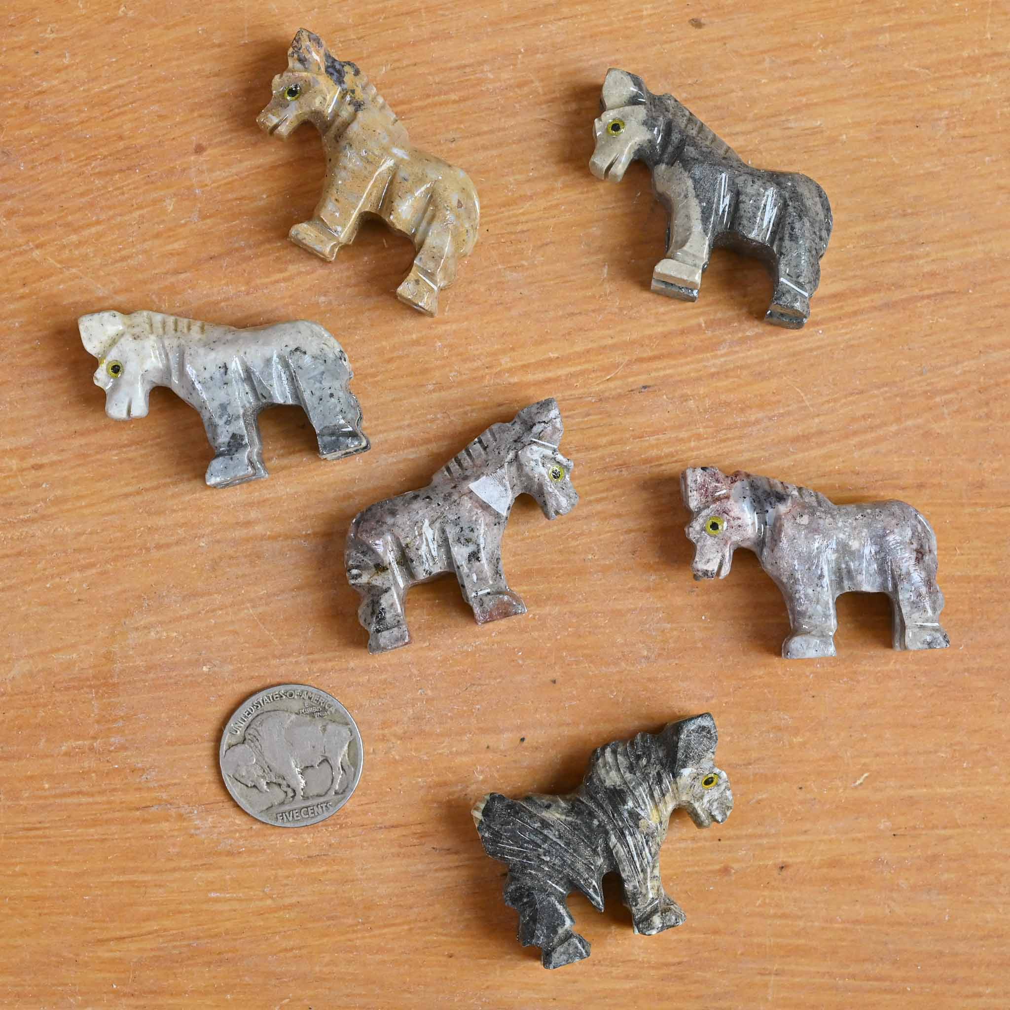 Soapstone Animal | Horse (1 Stone)
