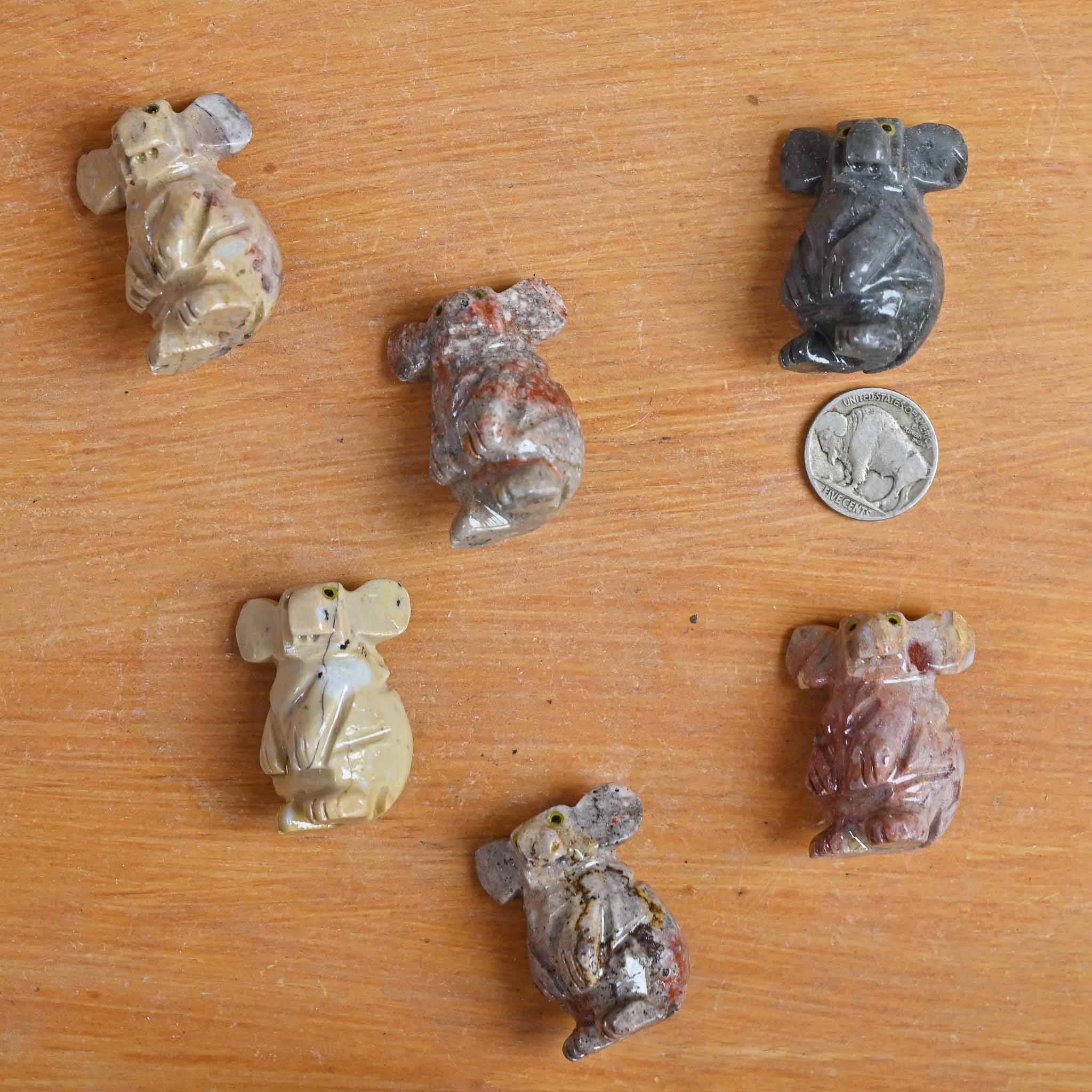 Soapstone Animal | Koala (1 Stone)