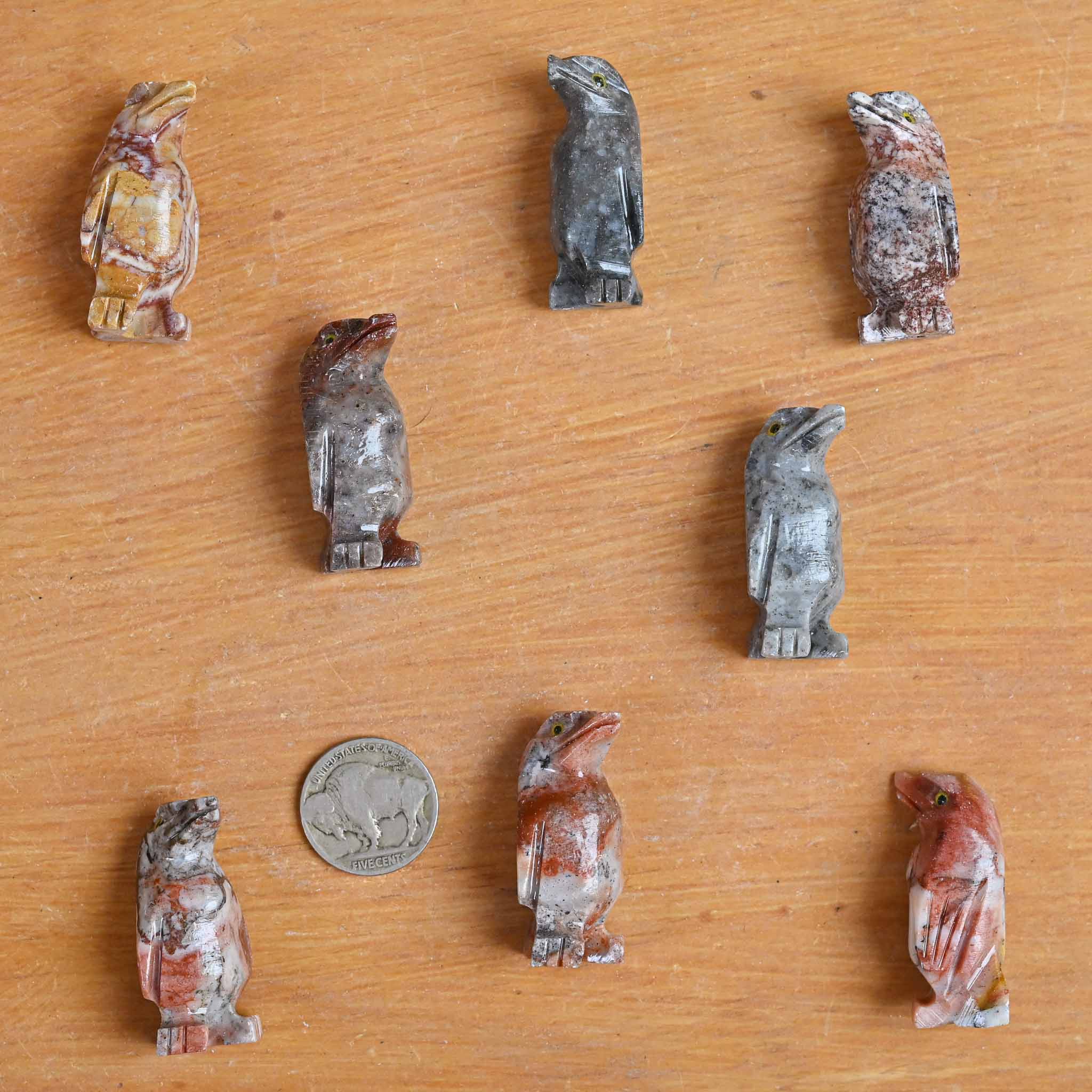 Soapstone Animal | Penguin (1 Stone)