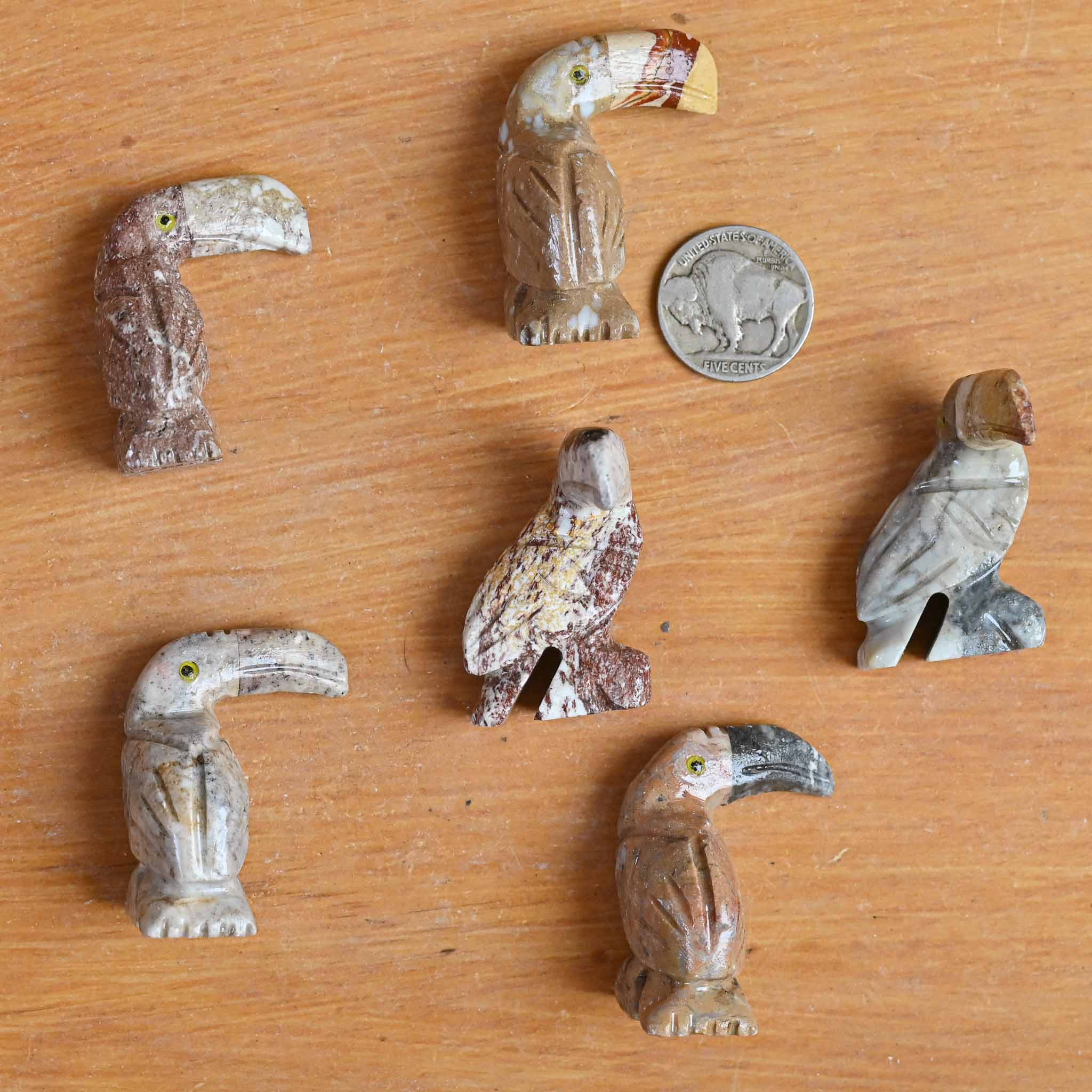 Soapstone Animal | Toucan (1 Stone)