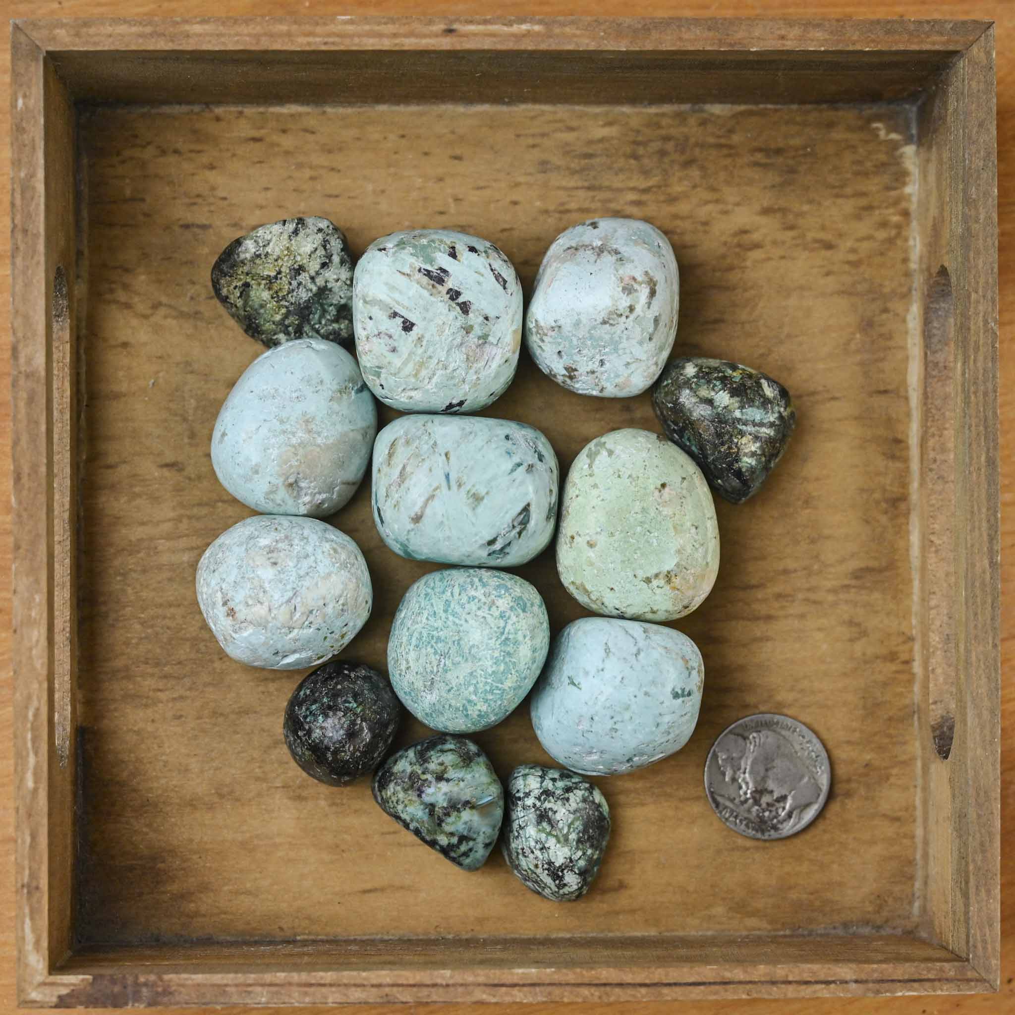 Tumbled African Turquoise (1 Stone)