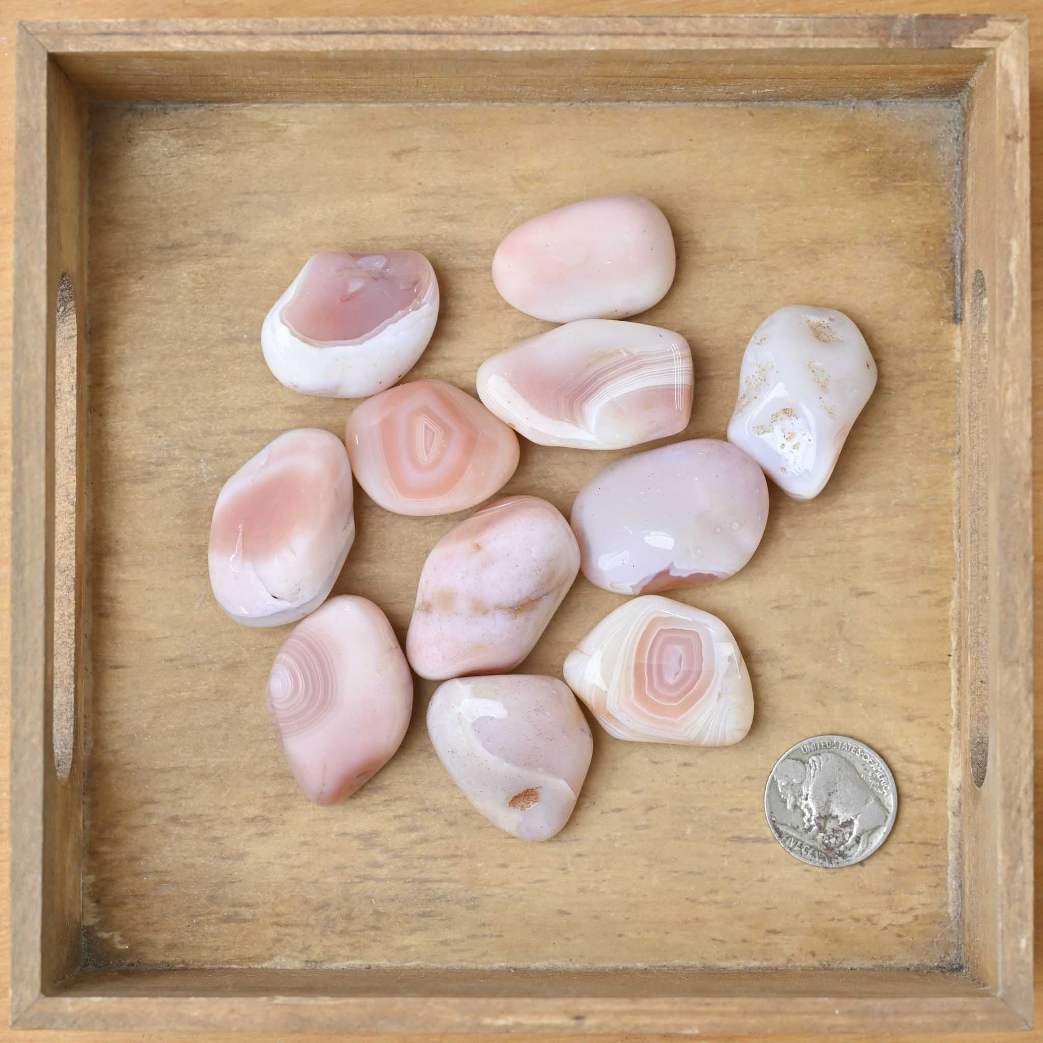 Tumbled Apricot Agate (1 Stone)