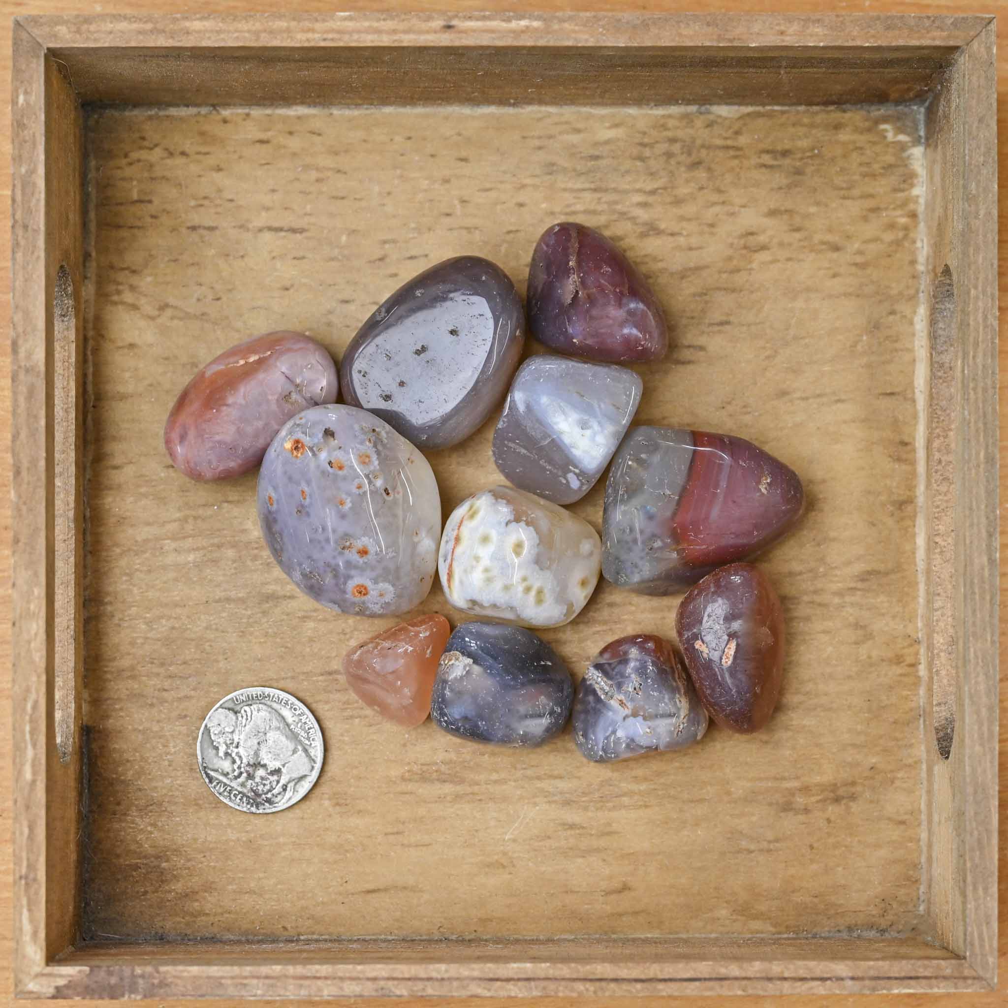 Tumbled Botswana Agate (1 Stone)