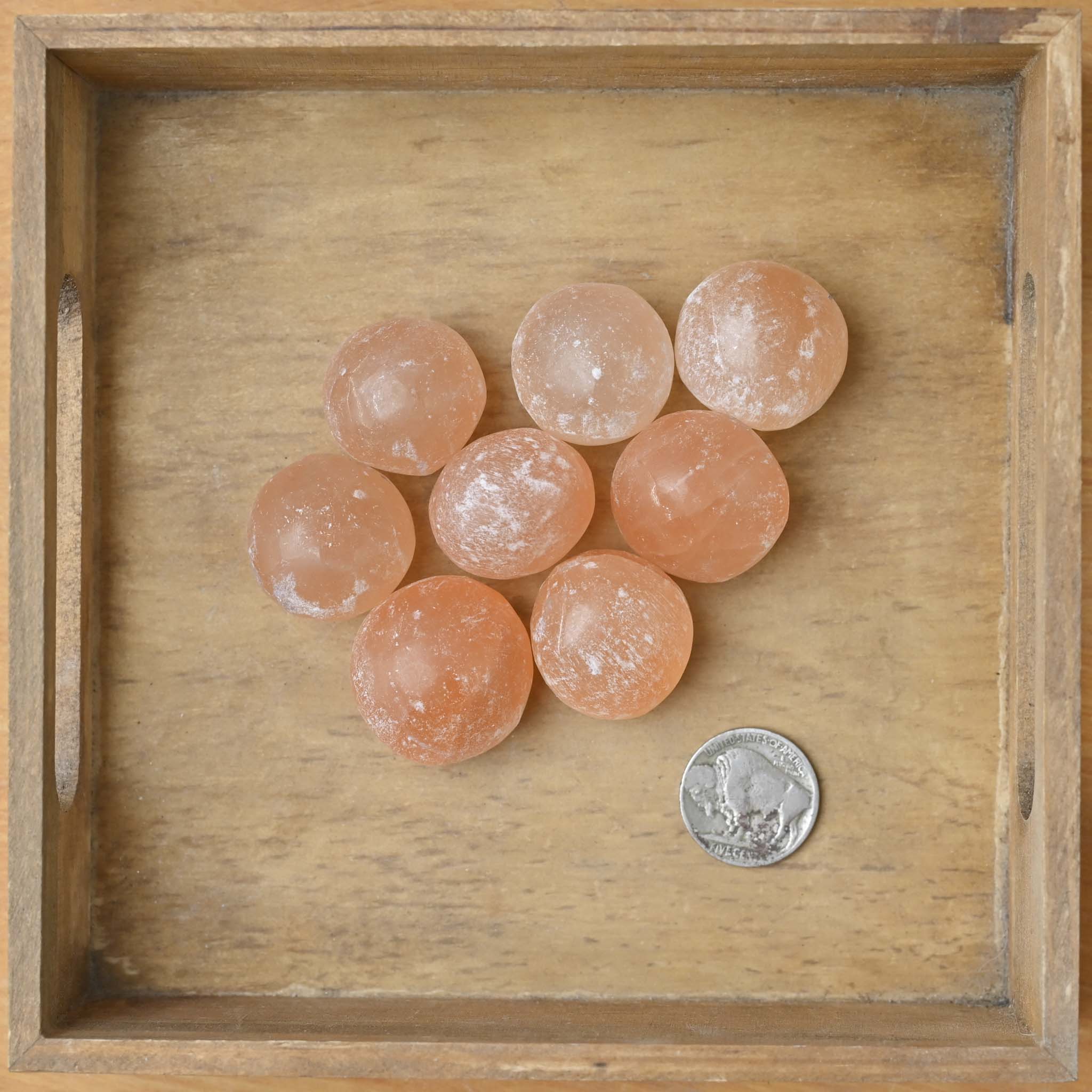 Tumbled Orange Selenite (1 Stone)